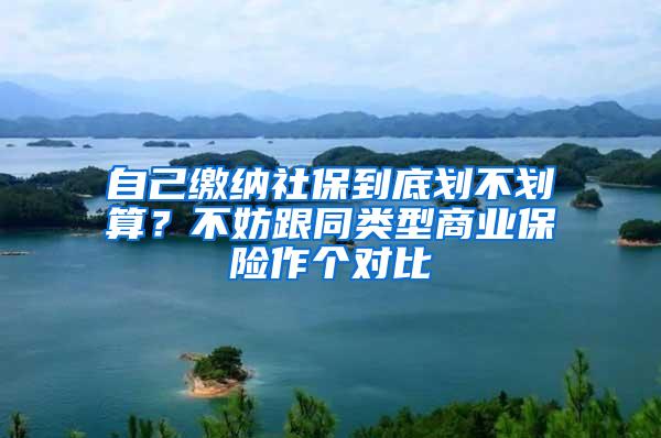 自己缴纳社保到底划不划算？不妨跟同类型商业保险作个对比