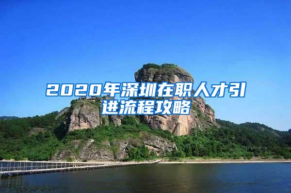 2020年深圳在职人才引进流程攻略