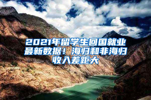 2021年留学生回国就业最新数据！海归和非海归收入差距大