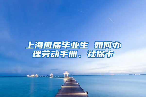 上海应届毕业生 如何办理劳动手册、社保卡