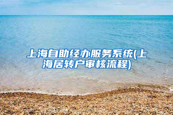 上海自助经办服务系统(上海居转户审核流程)