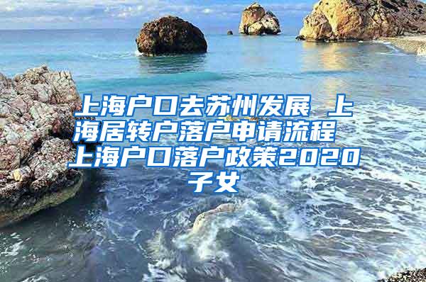 上海户口去苏州发展 上海居转户落户申请流程 上海户口落户政策2020子女