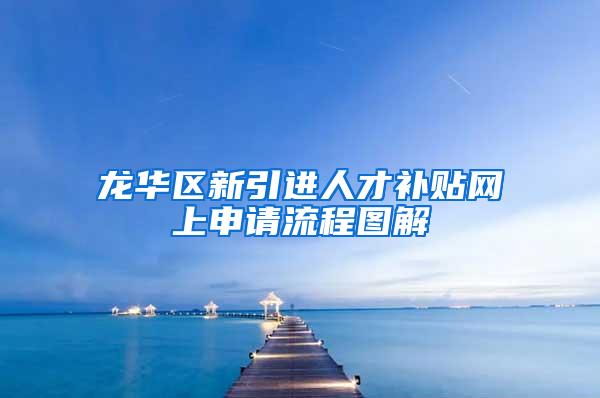 龙华区新引进人才补贴网上申请流程图解