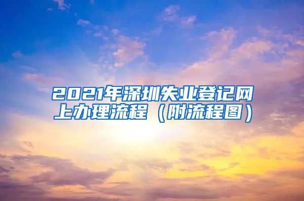 2021年深圳失业登记网上办理流程（附流程图）