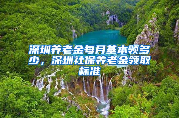 深圳养老金每月基本领多少，深圳社保养老金领取标准