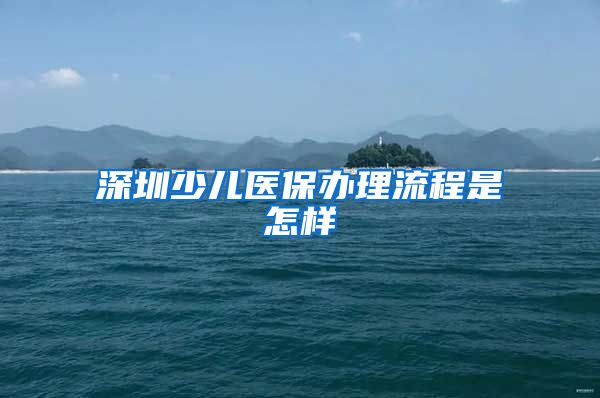 深圳少儿医保办理流程是怎样