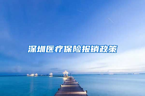 深圳医疗保险报销政策