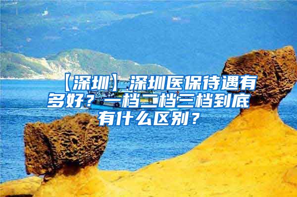 【深圳】深圳医保待遇有多好？一档二档三档到底有什么区别？