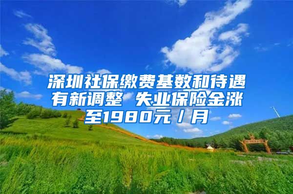 深圳社保缴费基数和待遇有新调整 失业保险金涨至1980元／月