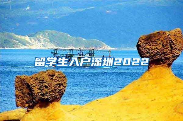 留学生入户深圳2022